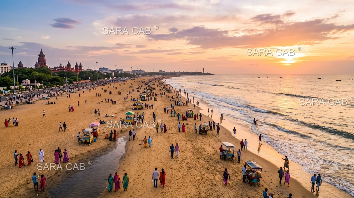 Mysore to Chennai Outstation Cabs - SARA CAB Mysore