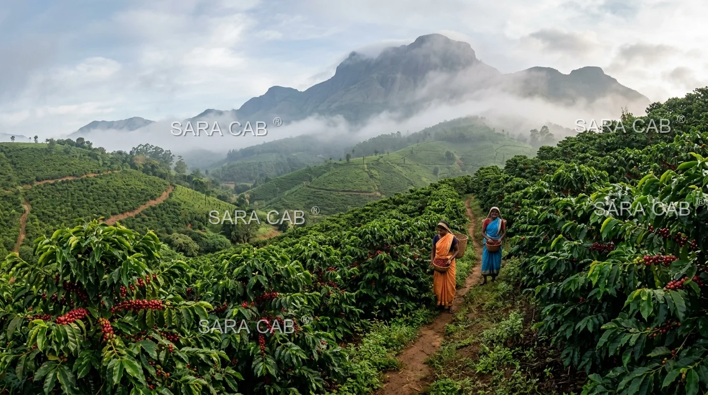 Mysore to Chikmagalur Cabs - SARA CAB Mysore