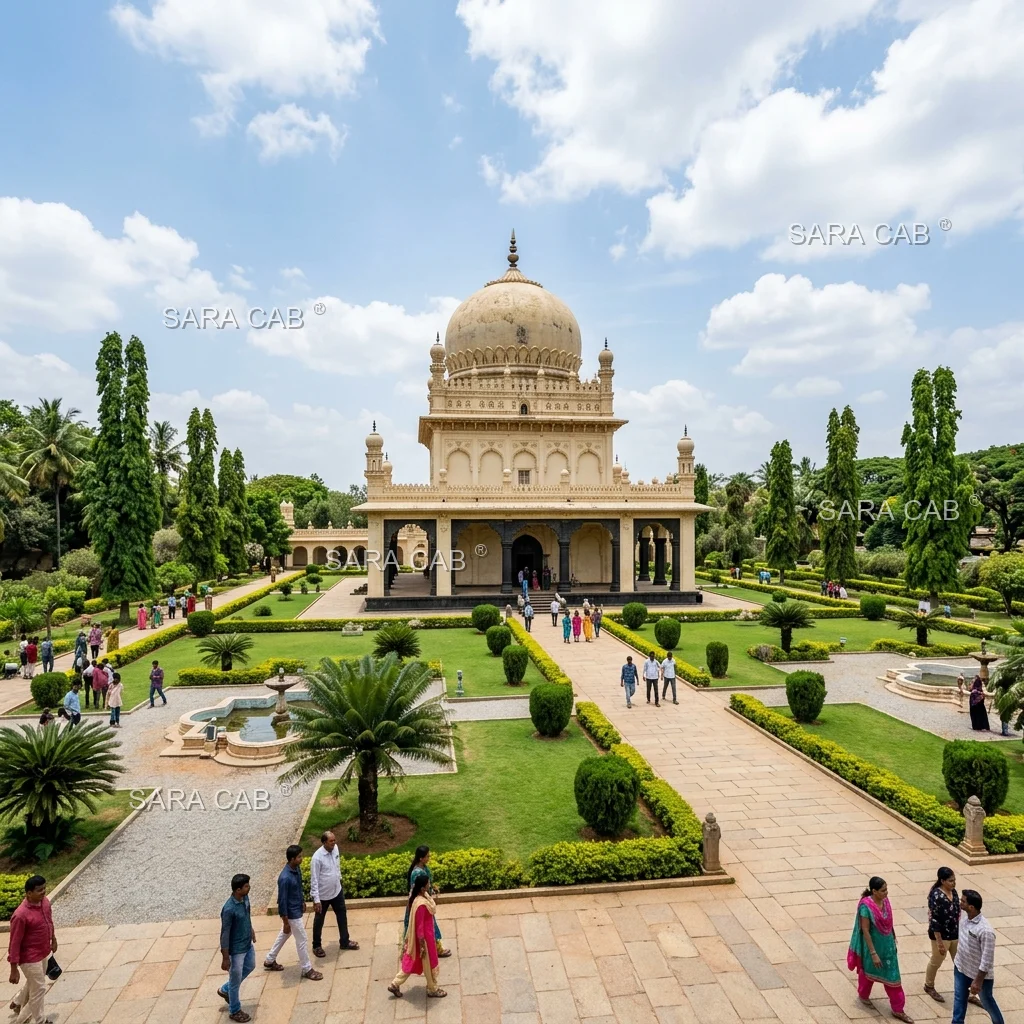 Gumbaz Srirangapatna Cabs - SARA CAB Mysore