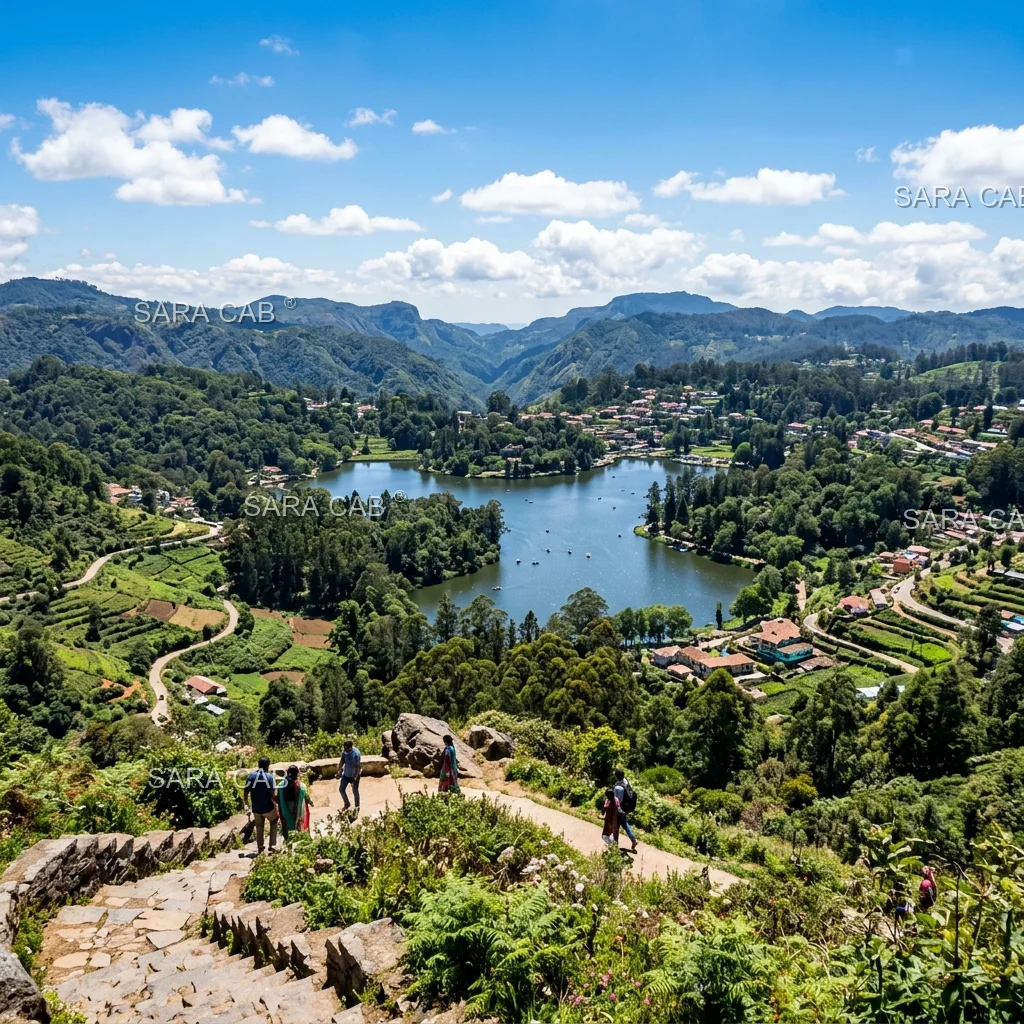 Mysore to Kodaikanal Tour Packages - SARA CAB Mysore