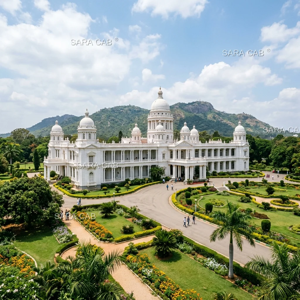 Lalitha Mahal Palace Taxi Commutes - SARA CAB Mysore