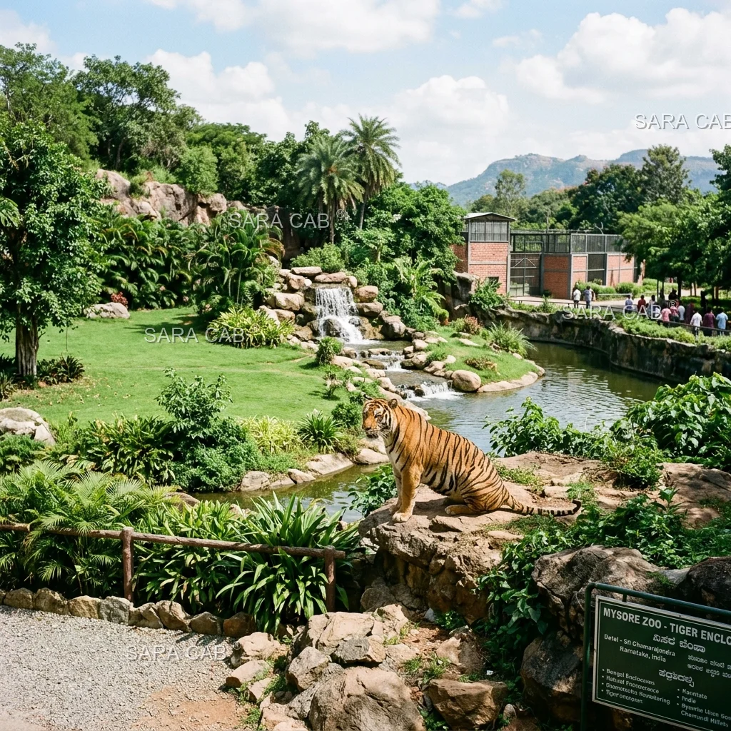Mysore Zoo Taxi Packages - SARA CAB Mysore