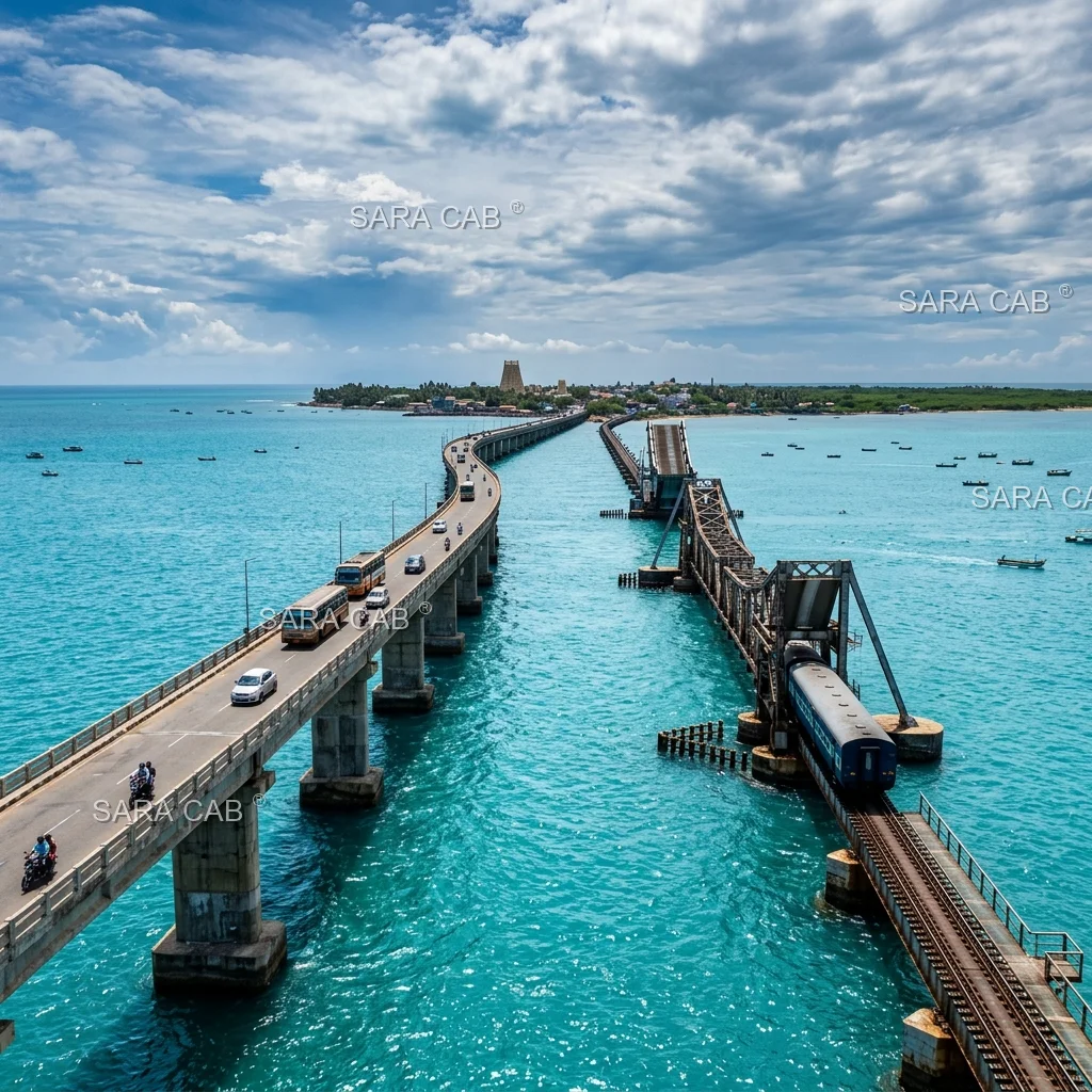 Mysore to Madurai & Rameshwaram Tour - SARA CAB Mysore