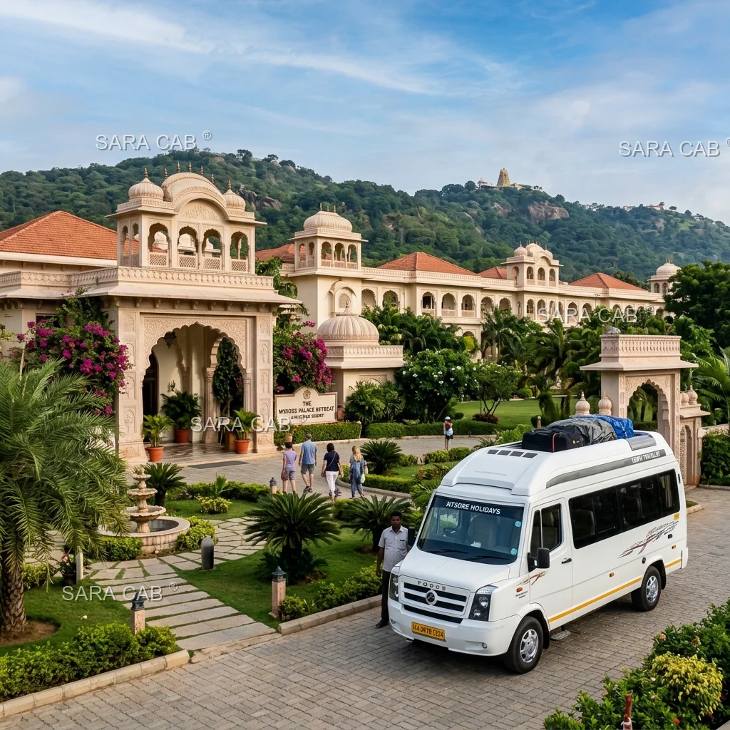 Tempo Traveller Rental Mysore - SARA CAB Mysore
